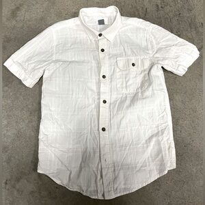 Old Navy Linen Short-Sleeve Button-Up